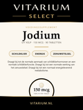 Jodium tabletjes Vitarium Select