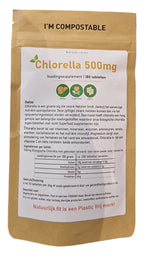 Chlorella Pure & Clean 500 mg - Natuurlijk.fit - 180 tabletten