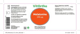 Melatonine - NowVitamins - VitOrtho - 8717056141374
