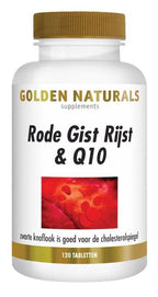 Rode gist rijst & Q10 - NowVitamins - Golden Naturals - 8718164643798